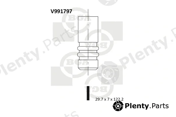 BGA V991797 — Intake Valve