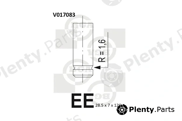 BGA V017083 — Exhaust Valve