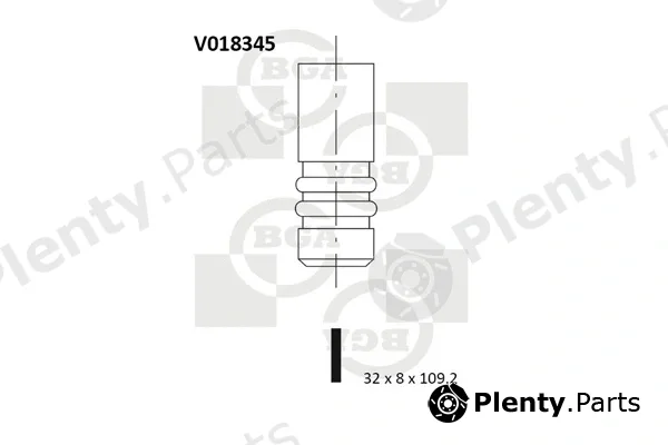 BGA V018345 — Exhaust Valve