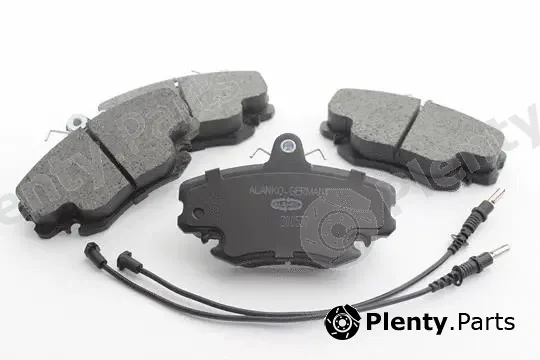 Alanko 10300537 — Brake Pad Set, disc brake