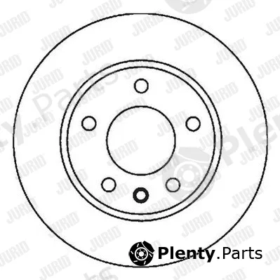 Jurid 562040JC-1 — Brake Disc