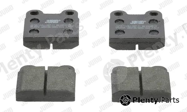 Jurid 571205J — Brake Pad Set, disc brake