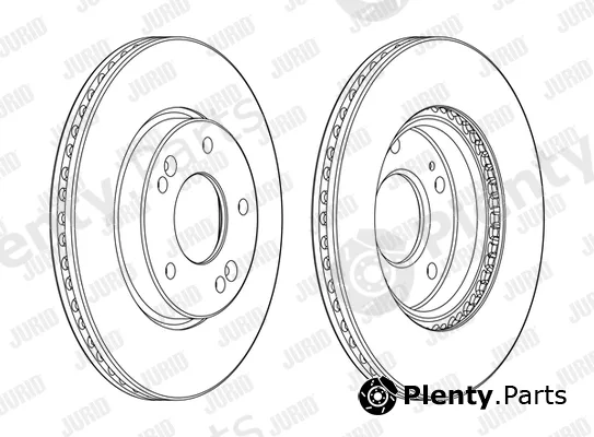 Jurid 562986JC-1 — Brake Disc