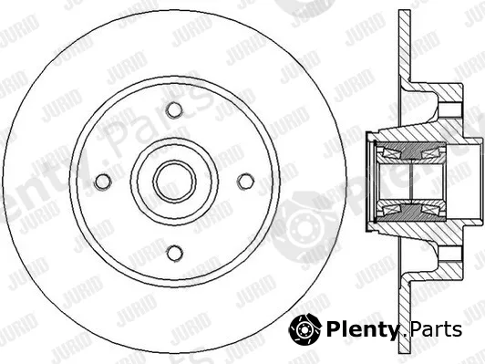 Jurid 562376JC-1 — Brake Disc