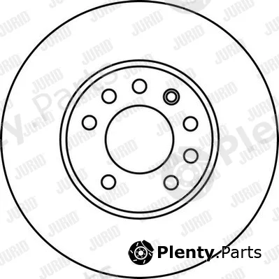 Jurid 562216JC-1 — Brake Disc