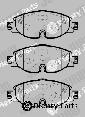 Jurid 574075J — Brake Pad Set, disc brake