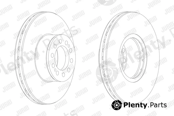 Jurid 569134J — Brake Disc