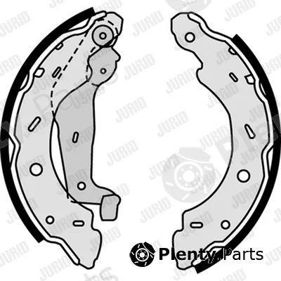Jurid 362419J — Brake Shoe Set