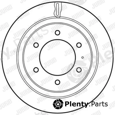 Jurid 562665JC-1 — Brake Disc