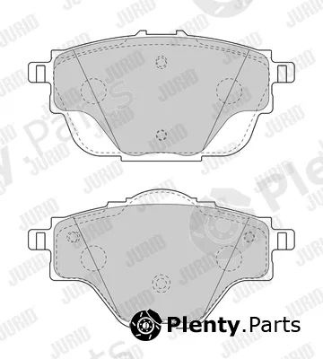 Jurid 573622J — Brake Pad Set, disc brake
