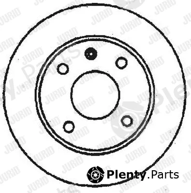 Jurid 561178J-1 — Brake Disc