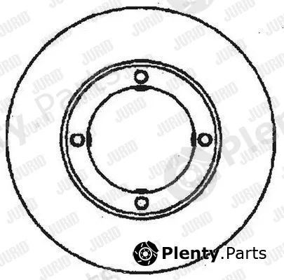 Jurid 561425J — Brake Disc
