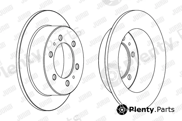 Jurid 562530JC — Brake Disc