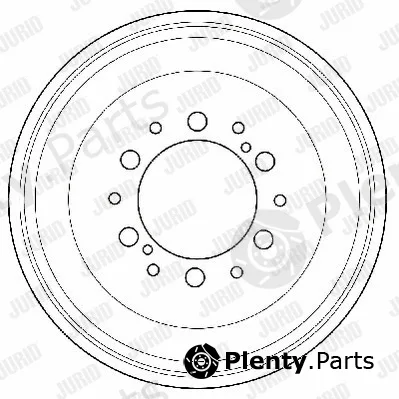 Jurid 329091J — Brake Drum