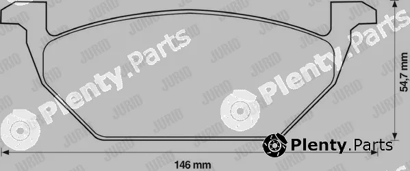 Jurid 571985J — Brake Pad Set, disc brake