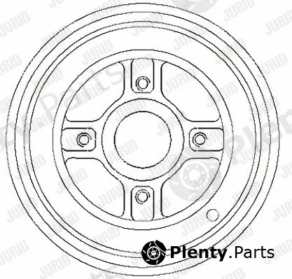 Jurid 329219J — Brake Drum