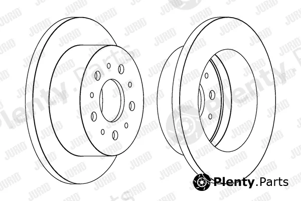 Jurid 562526JC — Brake Disc