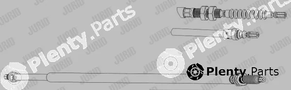 Jurid 432640J — Cable Pull, parking brake