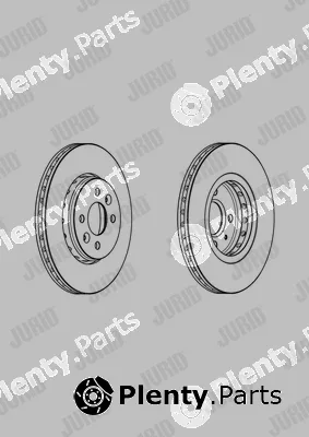 Jurid 562959JC-1 — Brake Disc