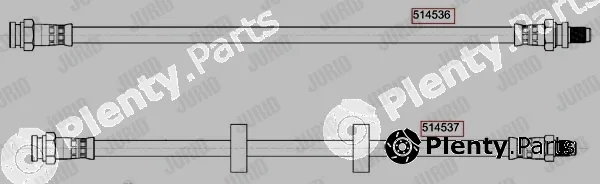 Jurid 172637J — Brake Hose