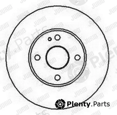 Jurid 561795J — Brake Disc