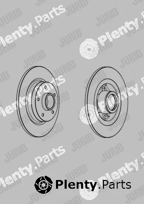 Jurid 562981J-1 — Brake Disc