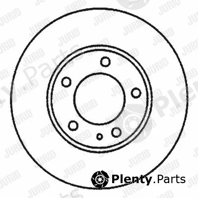 Jurid 561967JC-1 — Brake Disc
