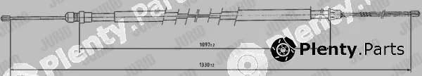 Jurid 431122J — Cable Pull, parking brake