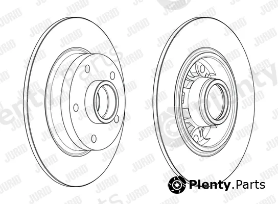 Jurid 562732JC-1 — Brake Disc
