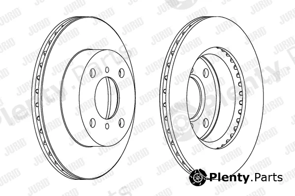 Jurid 562167J — Brake Disc