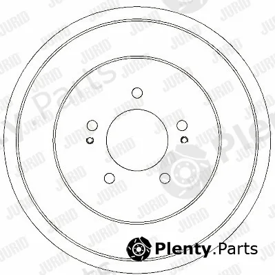 Jurid 329334J — Brake Drum