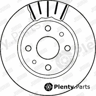 Jurid 562122J — Brake Disc