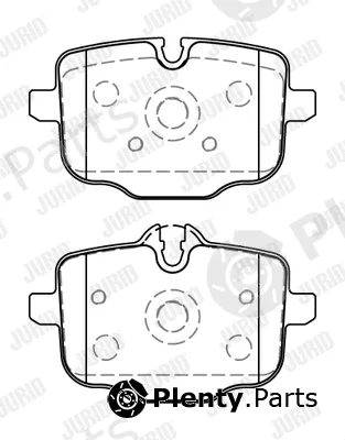 Jurid 573878J — Brake Pad Set, disc brake