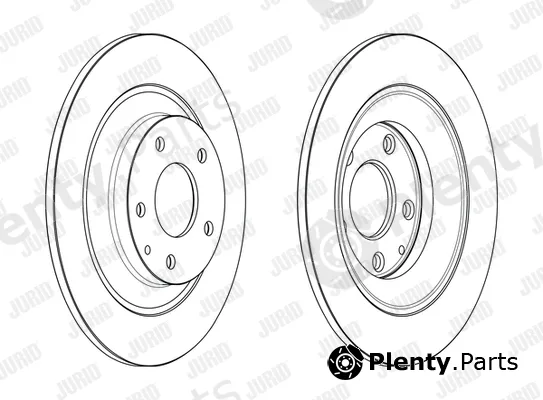 Jurid 563232JC-1 — Brake Disc