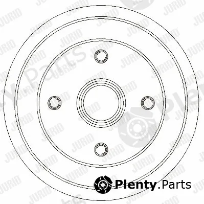 Jurid 329317J — Brake Drum
