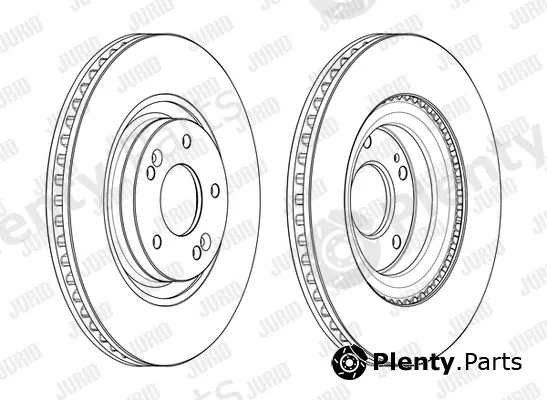 Jurid 562987JC — Brake Disc