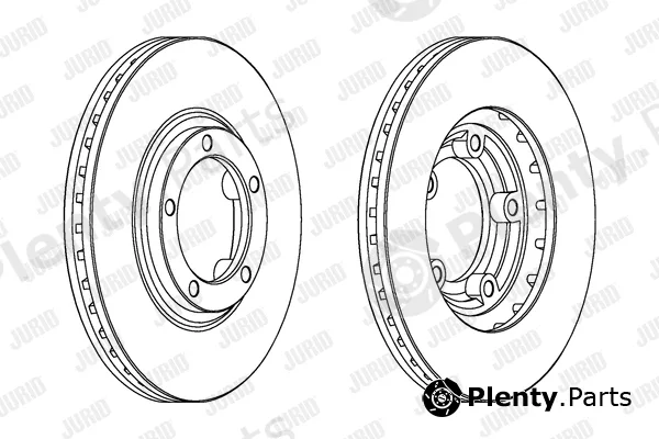 Jurid 562846JC — Brake Disc