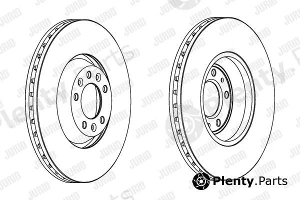 Jurid 563031JC-1 — Brake Disc