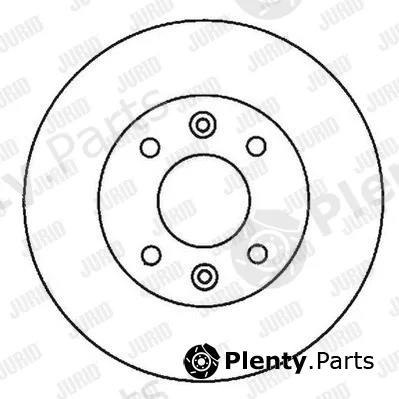 Jurid 561182J — Brake Disc