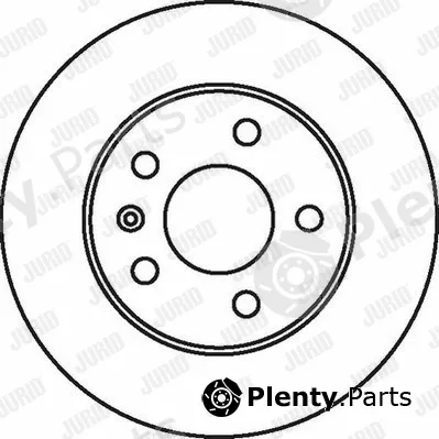 Jurid 562072J — Brake Disc