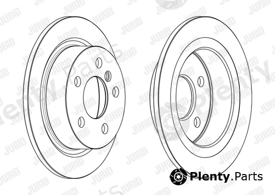 Jurid 563220JC-1 — Brake Disc