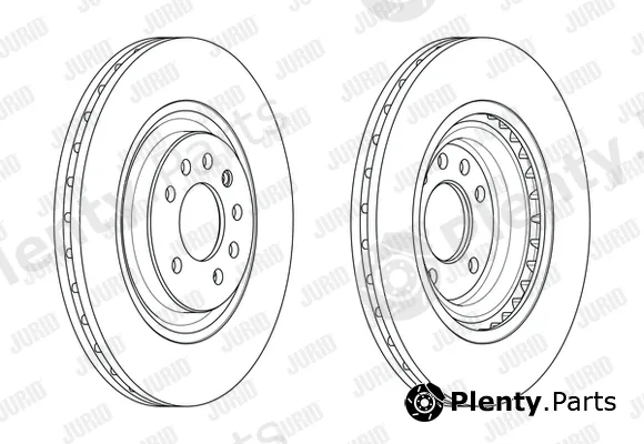 Jurid 563173JC-1 — Brake Disc