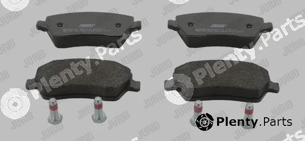 Jurid 573125J — Brake Pad Set, disc brake