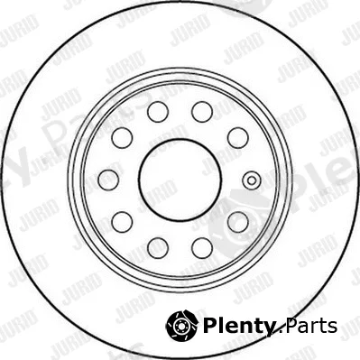 Jurid 562237JC-1 — Brake Disc
