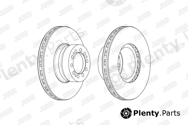 Jurid 569258J — Brake Disc