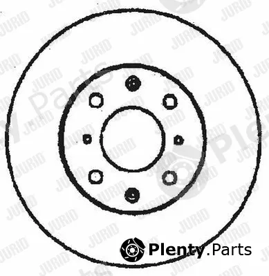 Jurid 561383JC-1 — Brake Disc