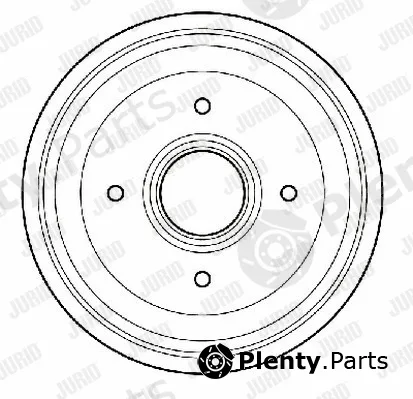 Jurid 329701J — Brake Drum
