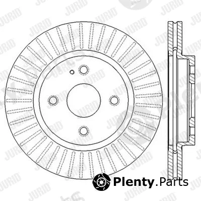 Jurid 562564JC-1 — Brake Disc