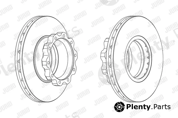Jurid 567410J — Brake Disc