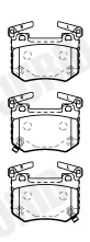 Jurid 573870J — Brake Pad Set, disc brake